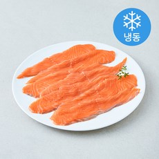 참나무 훈제연어 슬라이스 (냉동), 1개, 200g