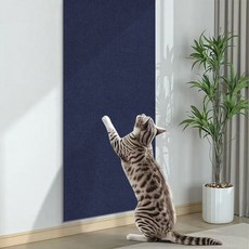 에드 고양이 가구 보호 스크래쳐 스티커, 네이비, 1개