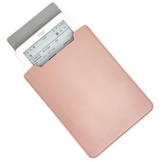 BOHO 킨들 크레마S 사운드업 리디페이퍼 이북리더기 가죽 케이스, 핑크, 1개
