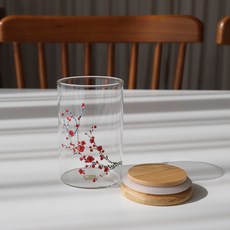 Bloom at Home Durigaon 珍珠母貝耐熱玻璃香料容器紅梅, 1個