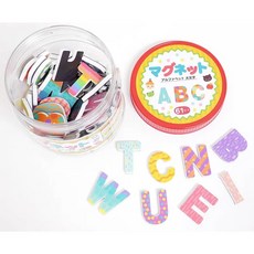 GINCHO 銀鳥 磁鐵學習組 英文大寫, 1組, 61ピース