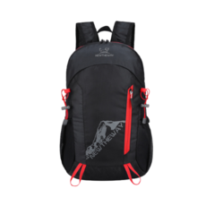 Gieni雙色折疊式小型登山包 黑色