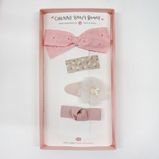 CHENNY BONGBONG 女童花園精靈髮夾4件組