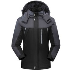 男款秋季冬季戶外遠足雪地運動登山夾克