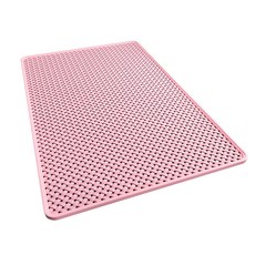 小麥購物 浴室防滑地墊 L578, 粉色, 1個