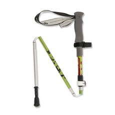 折疊碳素登山杖, 綠色