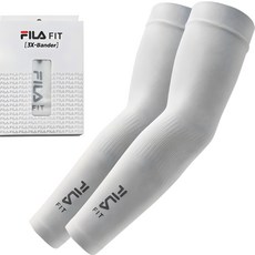 FILA FIT 3X-Bander 冰涼感袖套, 白色, 1個