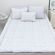 CHOUETTROOM 可清洗的床墊罩, 花象牙