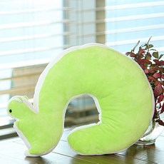 Eco Factory松鼠設計頸枕, 蘋果綠