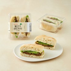 프레밀 포카치아 불고기 샌드위치, 220g, 2개