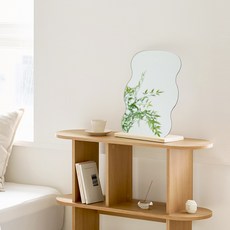 스트림 데코 거울 32 x 40 cm, 혼합색상