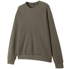 후리스타일 탄탄 와플니트 맨투맨 HRCM 천무열