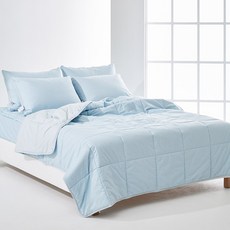 La Pomme Tuwolleon 40支紗羊毛棉被, 四季藍