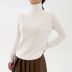 모이르벨라 여성용 베이직 폴라 니트