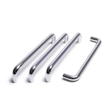 把手世界14基本DJ 2孔家具把手 P192mm 鉻, 4個