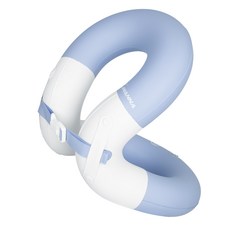韓國 iWANNA 兒童用雙氣室附把手腋下圈, 灰藍色