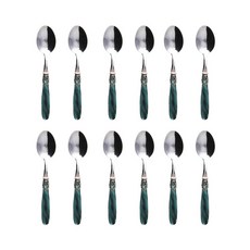 DOMUS&DESIGN 法國甜點湯匙 B722, 波爾多珍珠, 12個