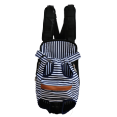 NICREW 寵物玩具狗彩旗前包, Stripe