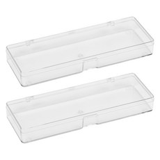 모던앳 슬림 투명 필통, 2개