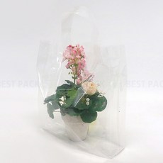 BEST PACK PE透明手提購物袋, 50個