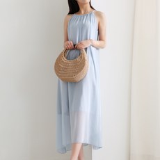 모이르벨라 엘사 홀터넥 롱 원피스 T24SS2-A0075