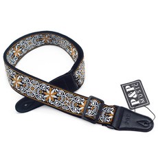 A-hop 波西米亞風圖案吉他背帶 Type 08, 1個
