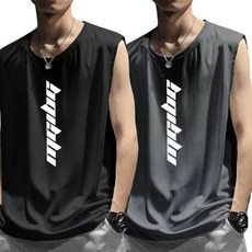 JTL 男士無袖運動背心T恤 2件組