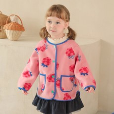 mollimelli 兒童New Pink Berry刷毛外套
