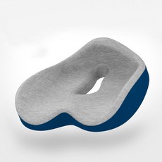 JU&從大腿到尾椎完全包覆坐墊, 深藍色