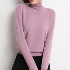 soleil 女款 Vanessa 基本版型高領針織衫