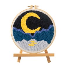 DAMA 宅家系列 DIY 戳戳繡 刺繡套組, 1套, 18