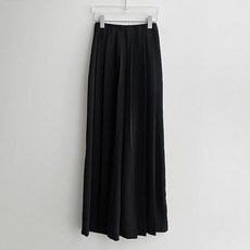 르베리나 여성용 칼주름 플리츠 팬츠
