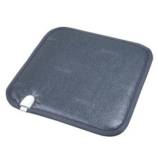 HANIL MEDICAL bedding 單人高級人造皮革電線分離式電熱坐墊 HL-100(20), 深灰色, 45 x 45 cm