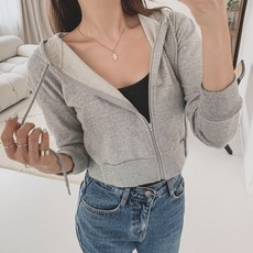 Lindashop Ape 連帽短版拉鍊外套 cpjk3385k17