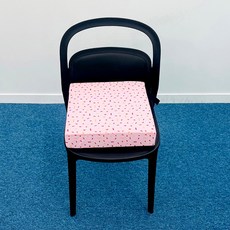 BANY KIDS 防水坐墊 35*35*8cm, 粉色