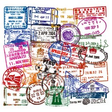 裝飾DIY行李箱筆電貼紙印章, 隨機發貨, 50個