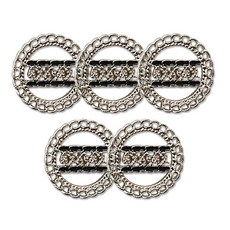 고급 코트 가디건 금속단추 모스카토 23mm, 니켈, 5개