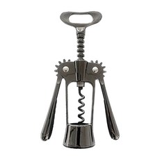 온메이커 와인 포도주 병따개 오프너, 블랙, 1개