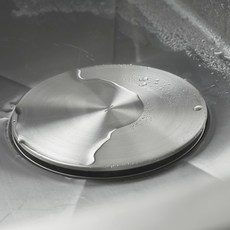 JVR 全不鏽鋼 304 水槽蓋 排水口蓋 B型, 1個, 灰色