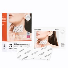 Avajar 頸紋活力修復膜 智慧保濕設計, 5入, 1組