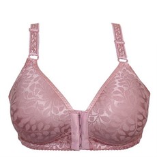 葉子印花前扣式哺乳內衣