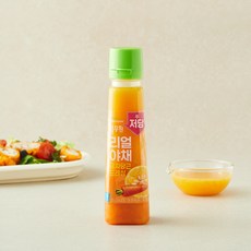 풀무원 저당 리얼야채 유자당근 드레싱, 235g, 1개