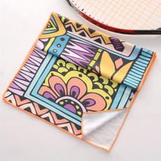 Sonio 獨特印花涼感運動毛巾 30 x 100 cm, 1個, 09 花卉