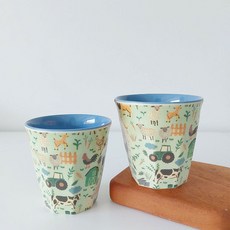 米寶寶杯奶牛, 藍色農場, 2個