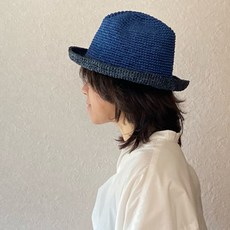 Knit Wit Michiyo Gasper 夏日帽 馬尼拉麻線 517 法式 3入 + 544 午夜藍 2入 + 織圖套組, 1套, 混色