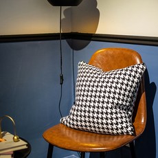 千鳥格紋抱枕套