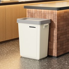 패블러스 탑링 가정 업소 인테리어 화장실 쓰레기통, 화이트