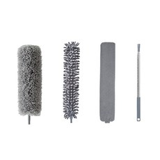 Everhouse多頭超簡易除塵撢 4種組, 灰色的, 1套