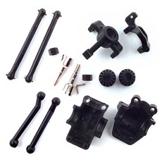 Reflica 1/18 最高時速 36km/h 4WD 怪獸卡車 Thunder RC 前輪自行維修套組, 混合色, 1套