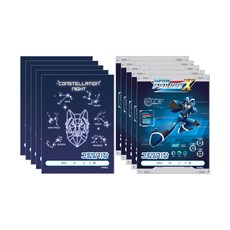 ibis 男童用圖畫日記本 CR11830 2款 x 5入組, 星座, 機器人, 1套